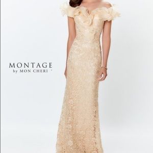 Montage Lace Off the Shoulder Dress | Style 119931
